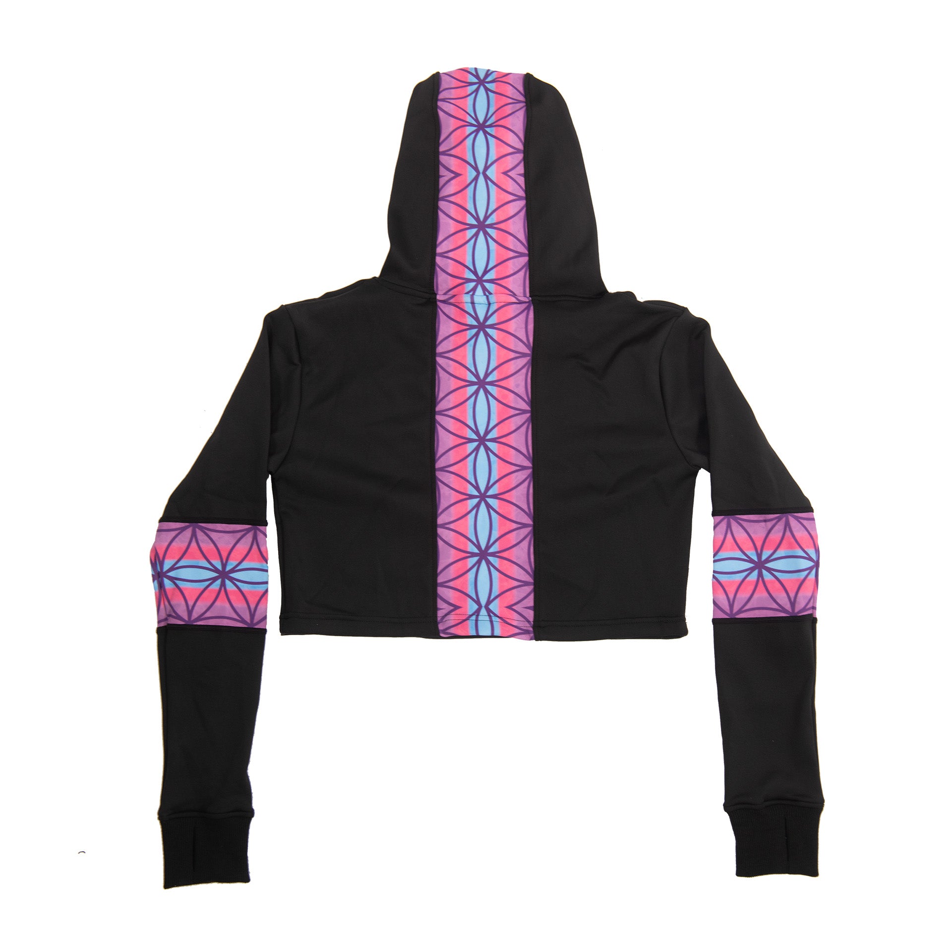 Sunset Sherbet Crop Hoodie