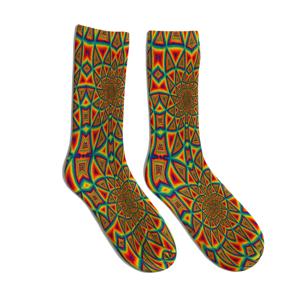 Color Spiral Socks