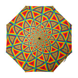 Color Spiral Large Umbrella