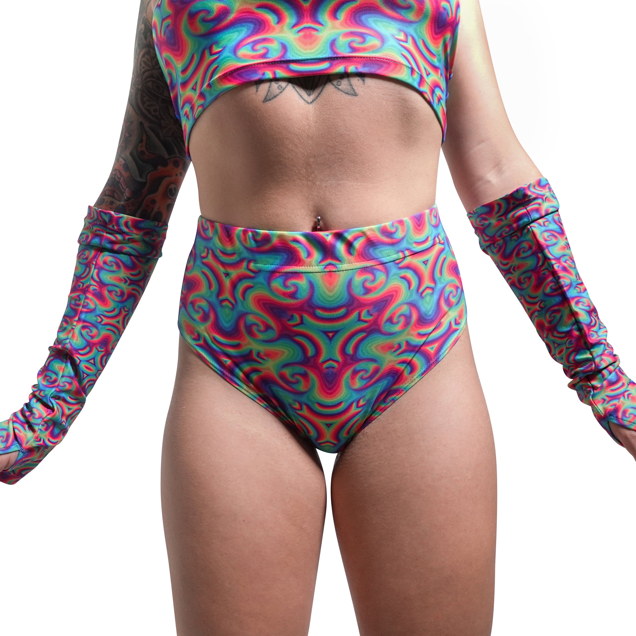 The Steve High Cut Shorts