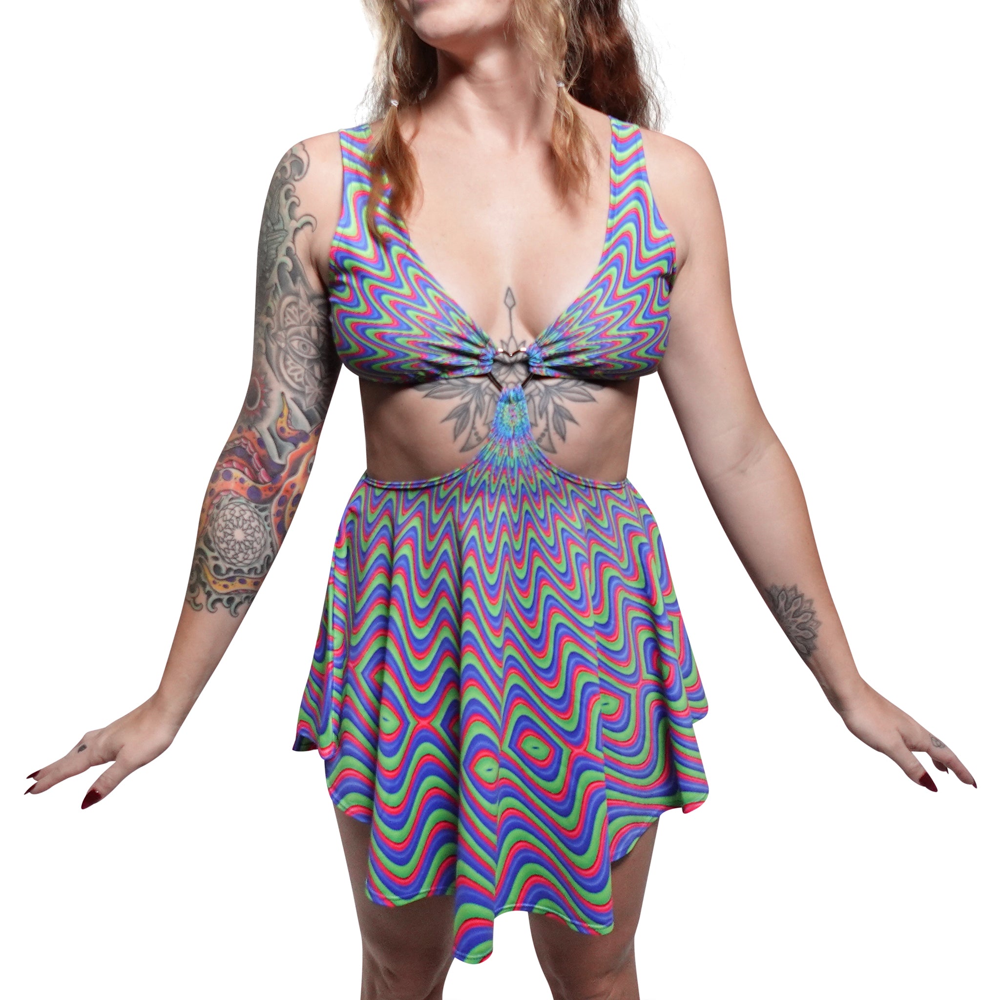 Ethylene Heart Ring Dress