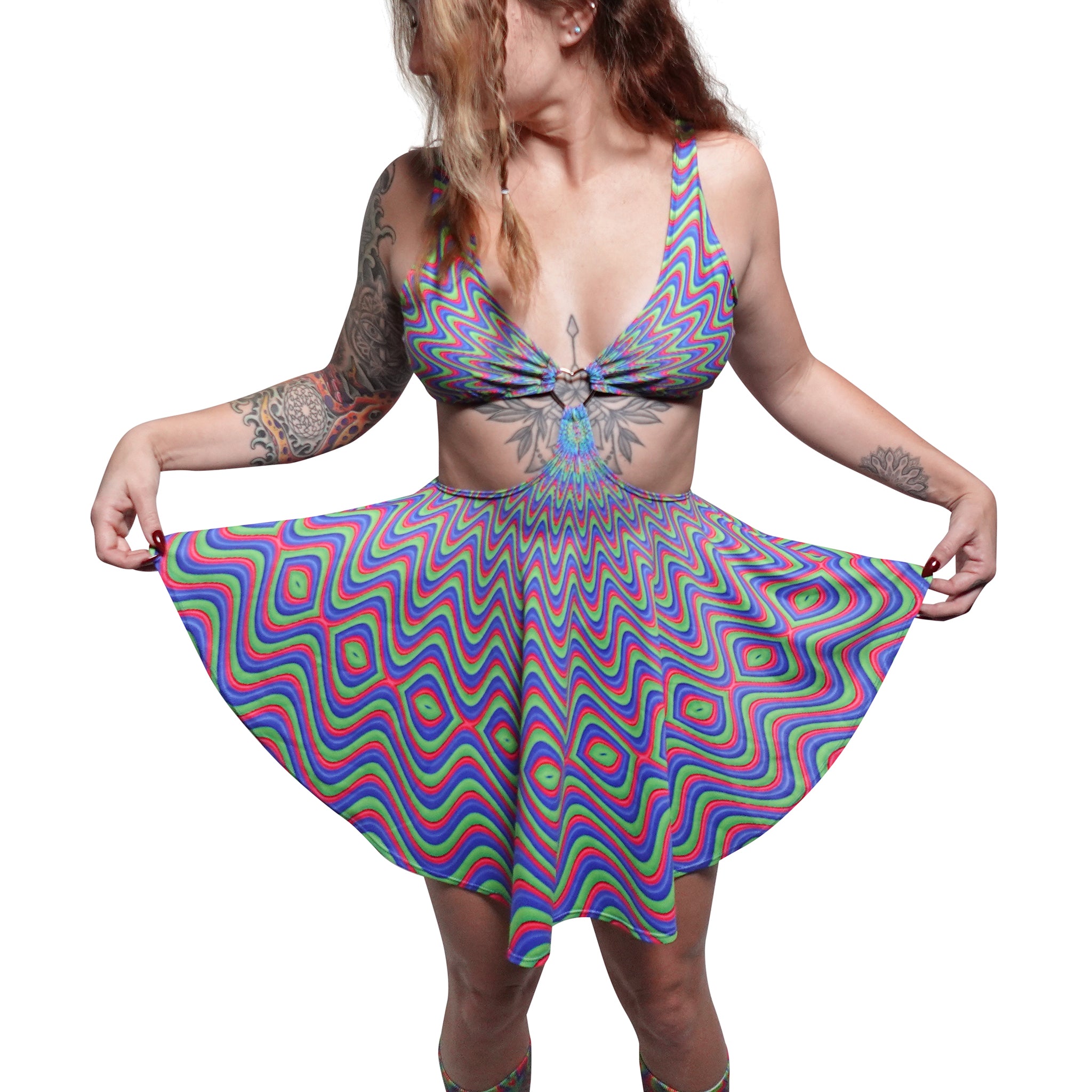 Ethylene Heart Ring Dress