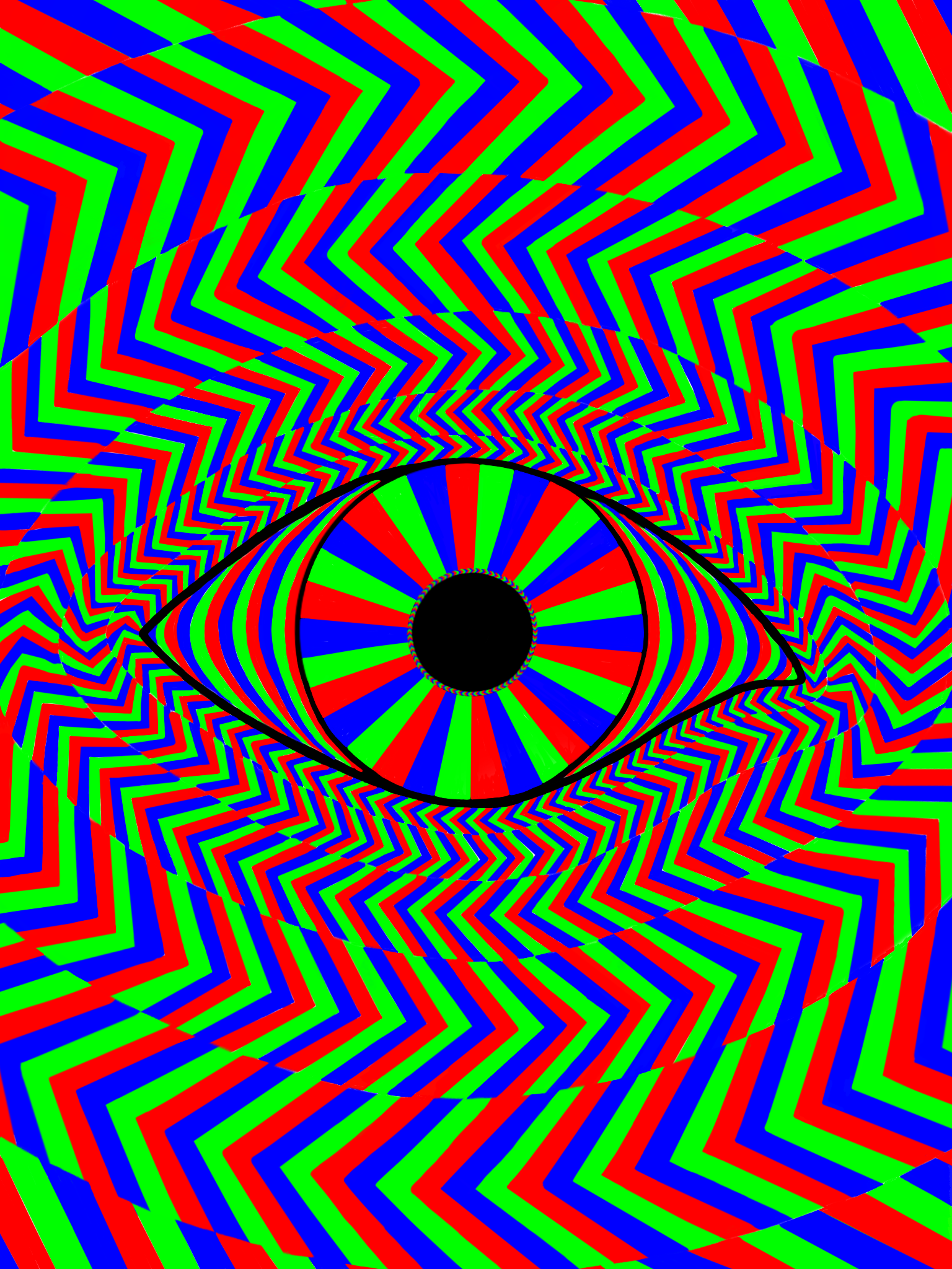 Trippy LED Colorizer Frame + Art Pack Bundle