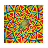 Color Spiral Tapestry
