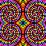 Rainbow Spirals