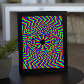 Trippy LED Colorizer Frame + Art Pack Bundle