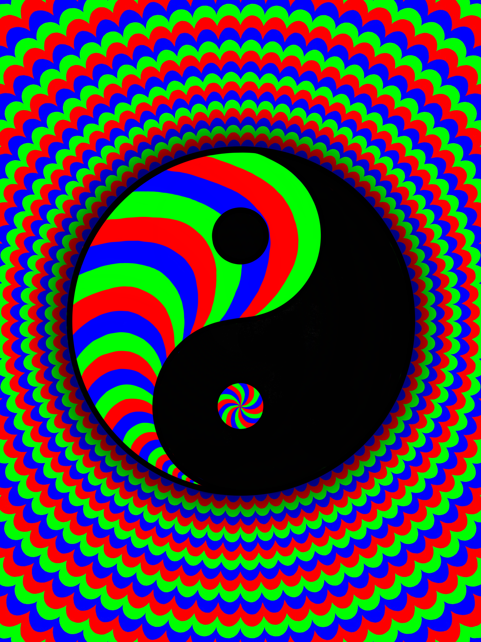 Trippy LED Colorizer Frame + Art Pack Bundle