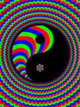 Trippy LED Colorizer Frame + Art Pack Bundle