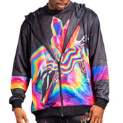Crystallization Reversible Hoodie