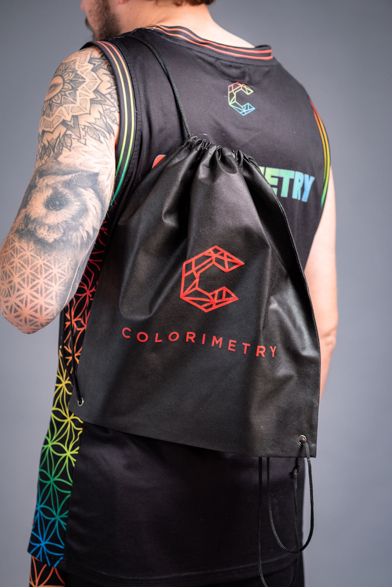 Drawstring Backpack – Colorimetry Lights