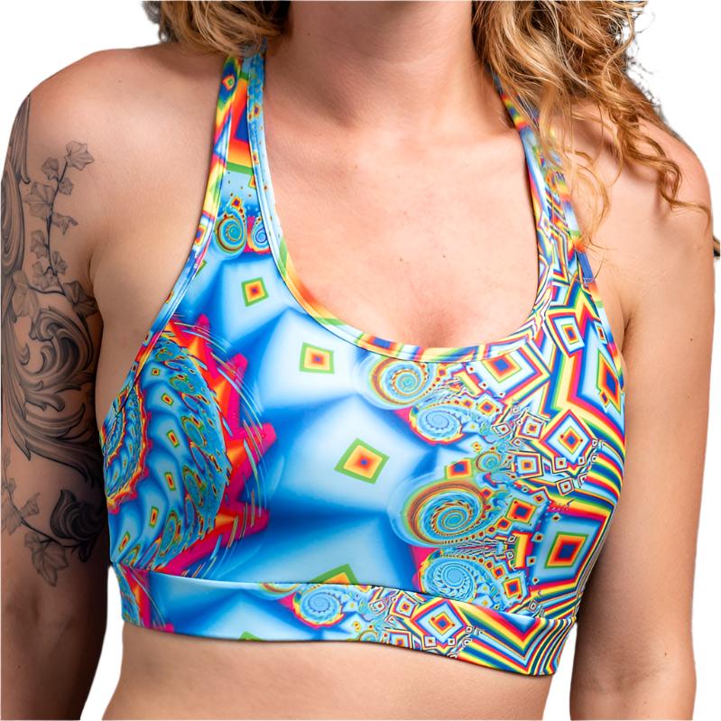 Third Eye Vortex Sports Bra