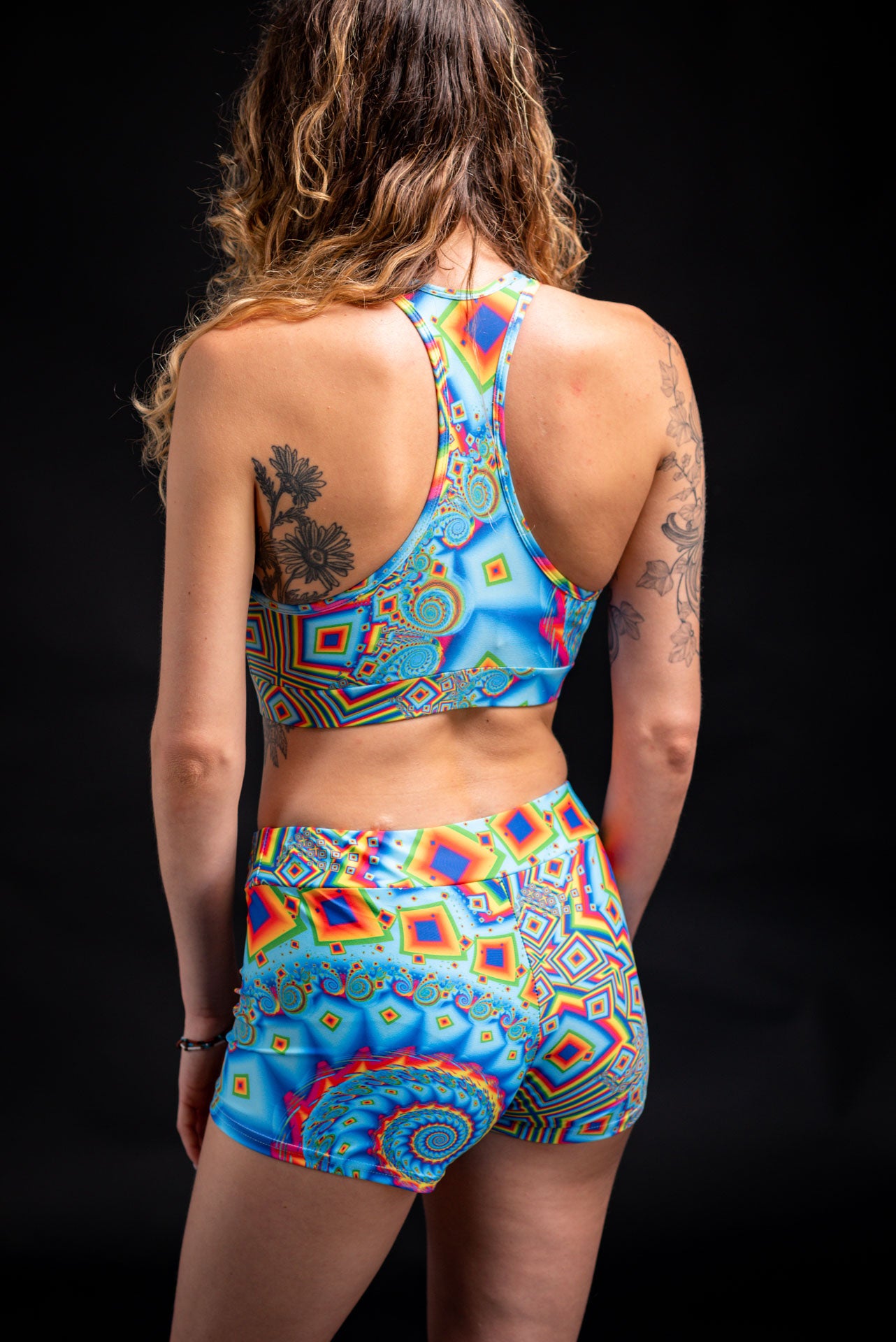 Third Eye Vortex Booty Shorts