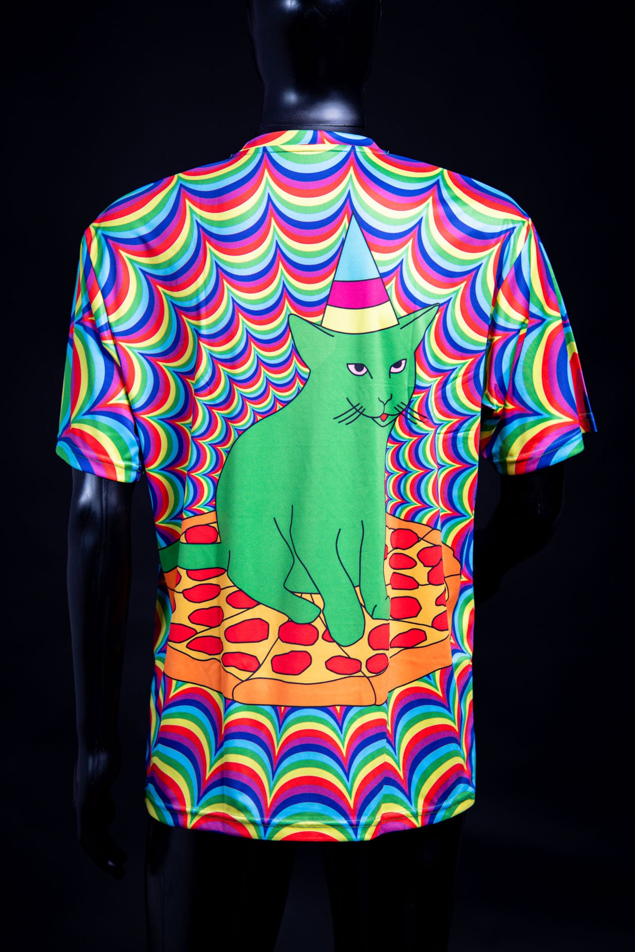 Cat store pizza shirt