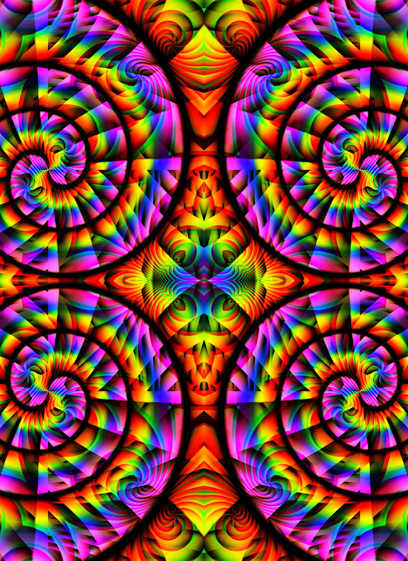 Rainbow Spirals