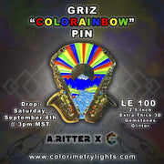 Griz "Colorainbow" Pin