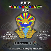 Griz "Colorainbow" Pin